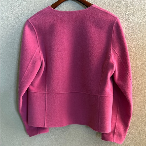 Eileen Fisher Pink Blazer Modern Tailored Design - Picture 8 of 13